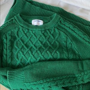 Old Navy Cozy Green Sweater